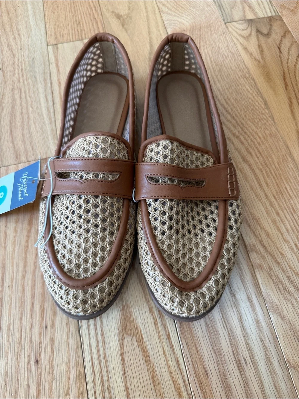 Universal Thread Cove Flats with Memory Foam Insole - Unive Natural NEW SZ 8 - Picture 3 of 5